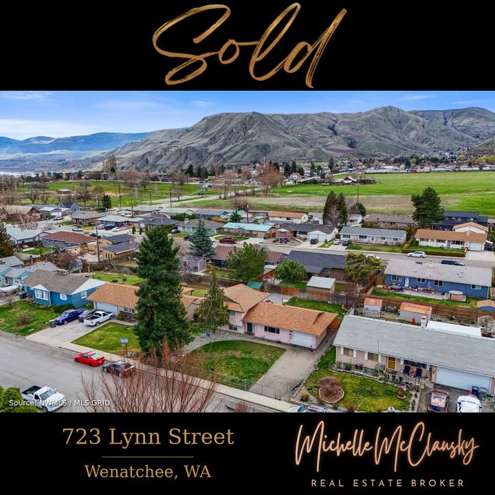 Sold: 723 Lynn Street Wenatchee, WA