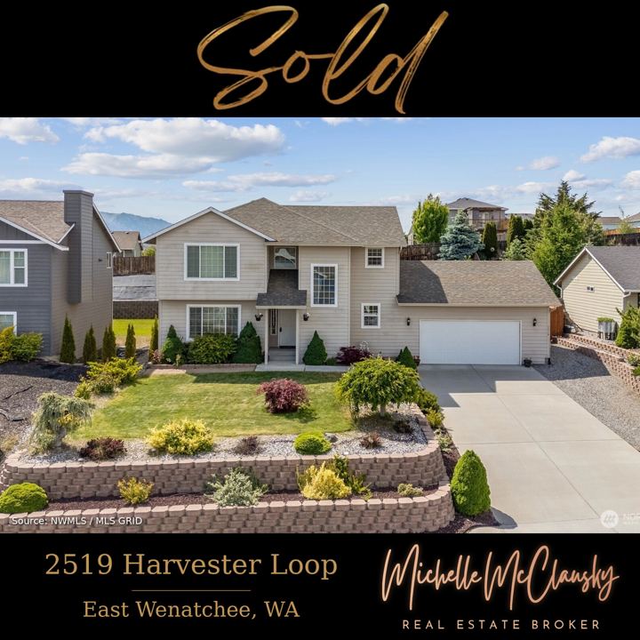 Sold: 2519 Harvester Loop East Wenatchee, WA