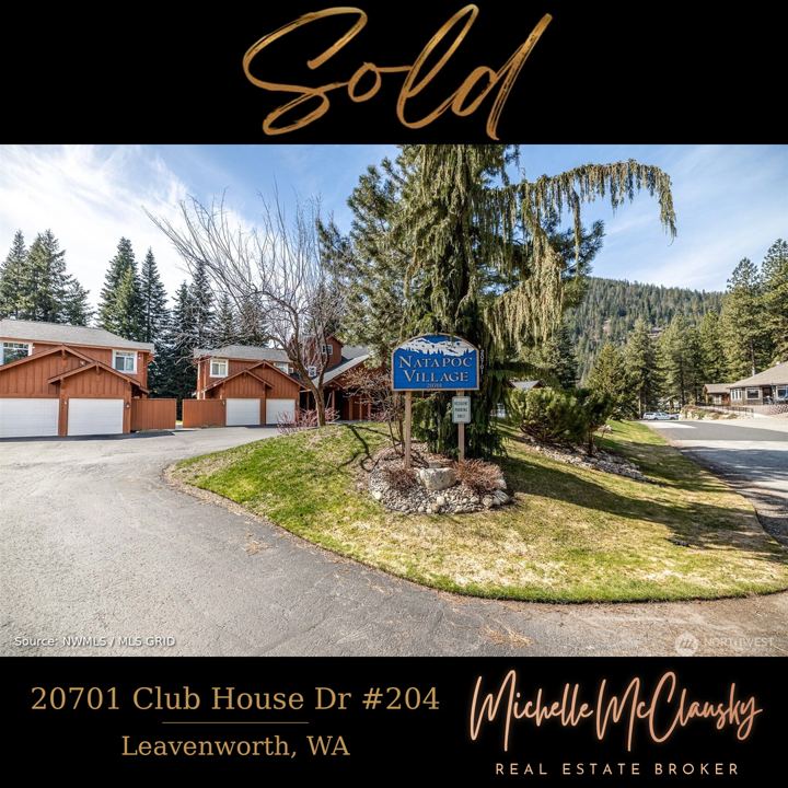 Sold: 20701 Club House Dr 204 Leavenworth, WA