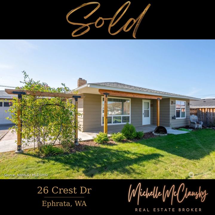 Sold: 26 Crest Dr Ephrata, WA