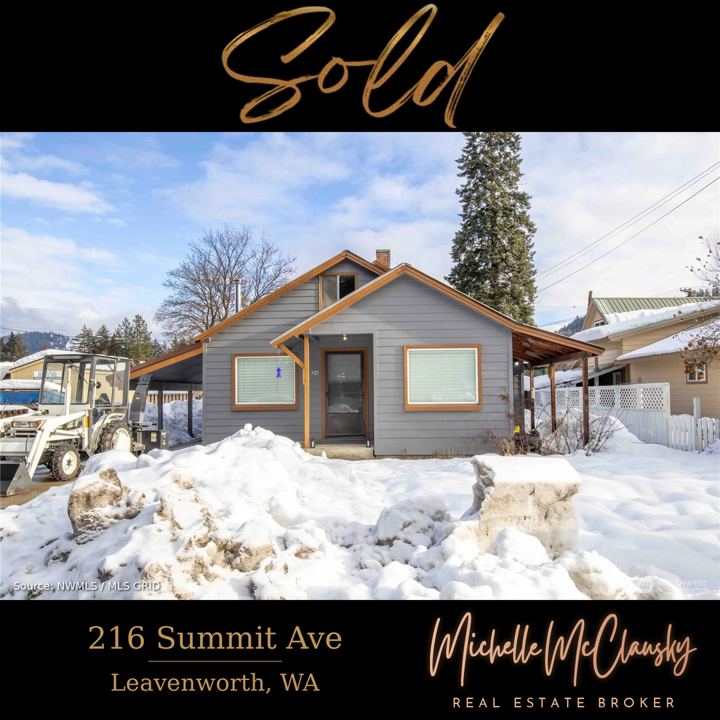Sold: 216 Summit Ave Leavenworth, WA