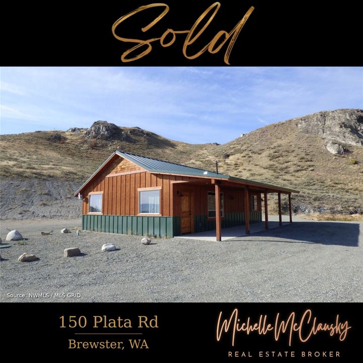 Sold: 150 Plata Rd Brewster, WA