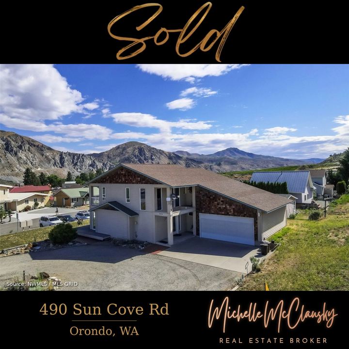 Sold: 490 Sun Cove Rd Orondo, WA