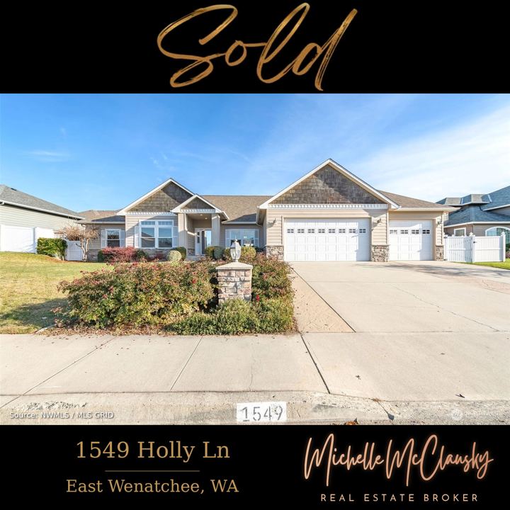 Sold: 1549 Holly Ln East Wenatchee, WA